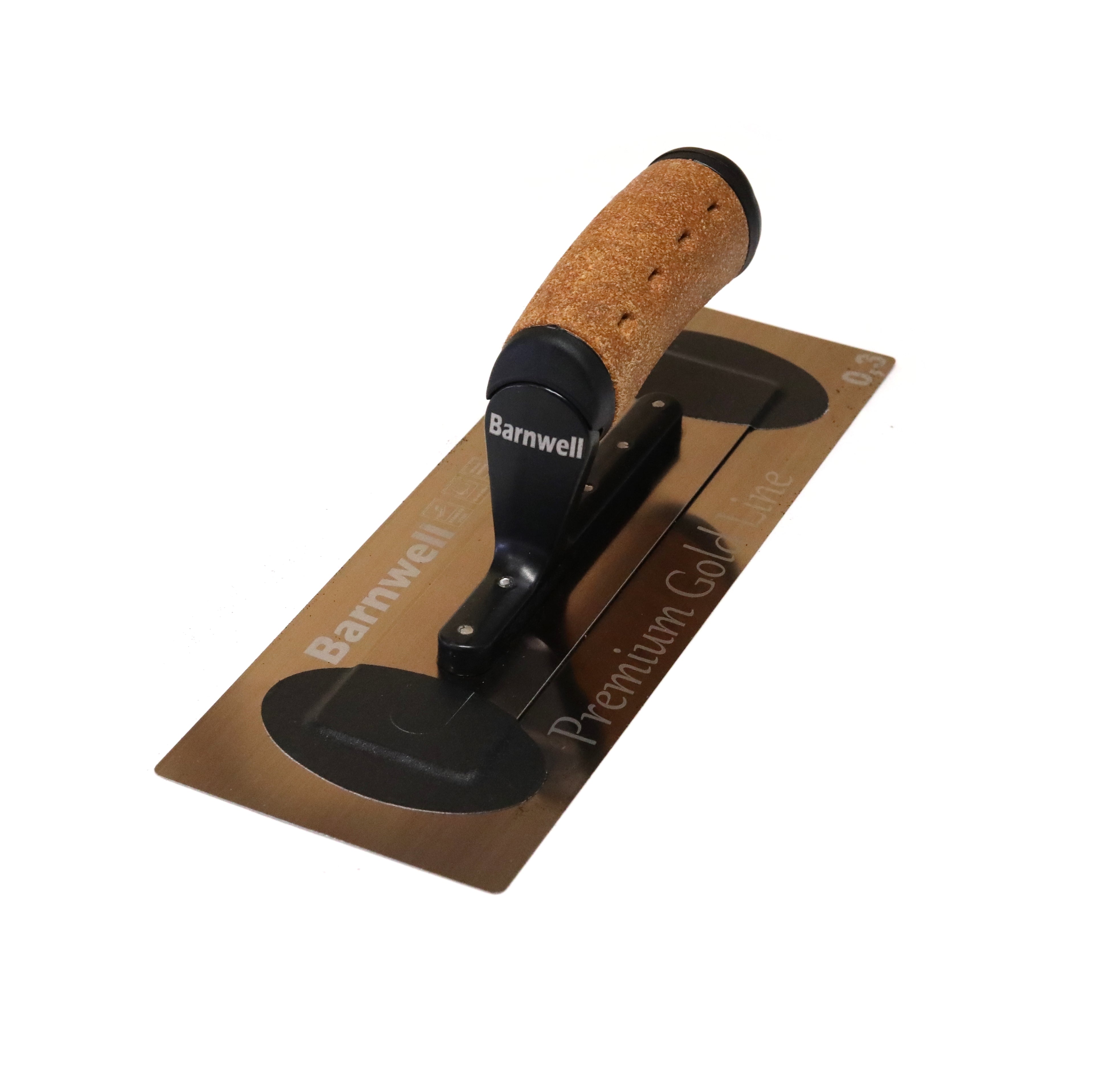 Barnwell Premium Flexi Gold Finishing Plastering Trowel - Cork Handle
