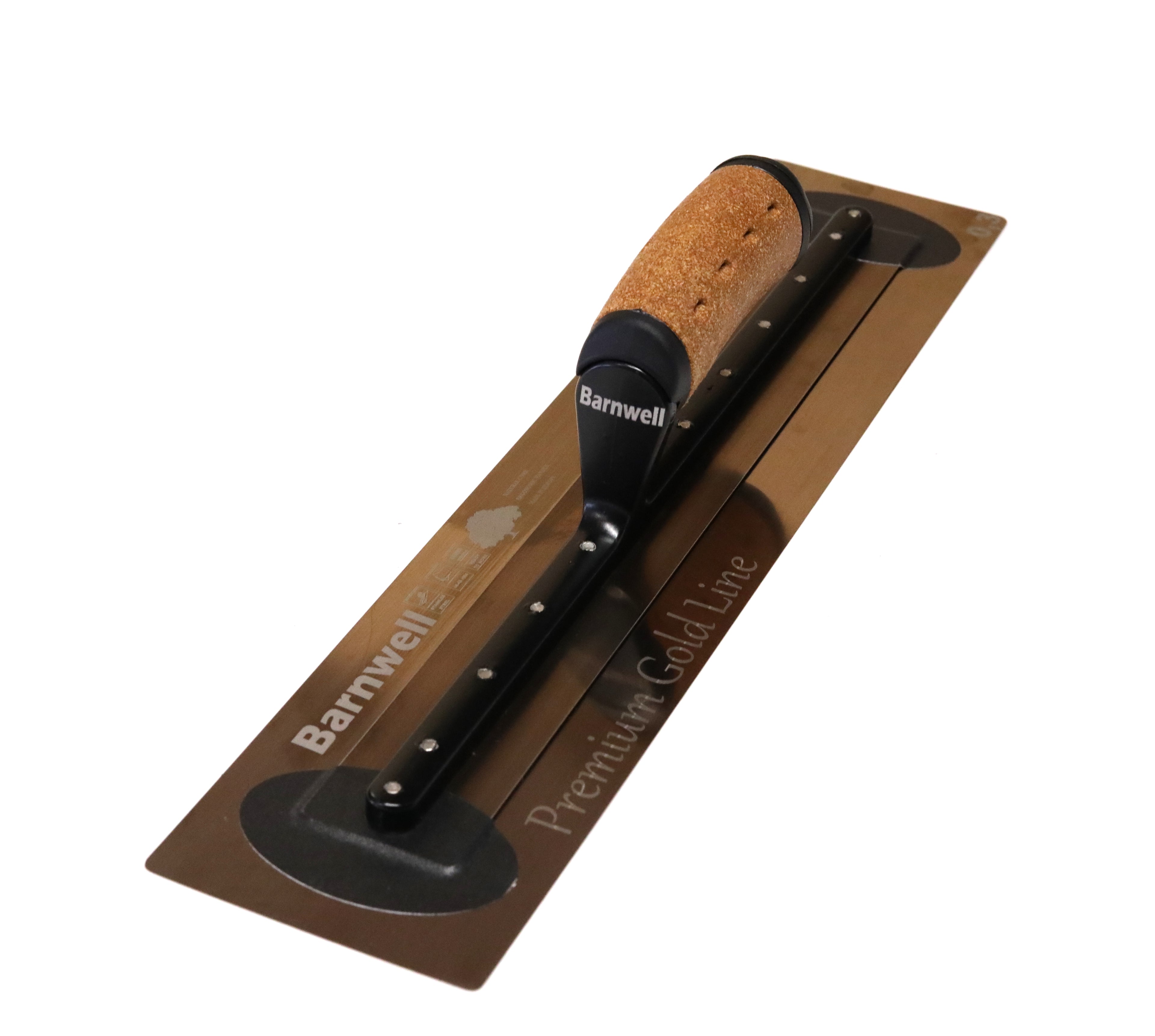 Barnwell Premium Flexi Gold Finishing Plastering Trowel - Cork Handle