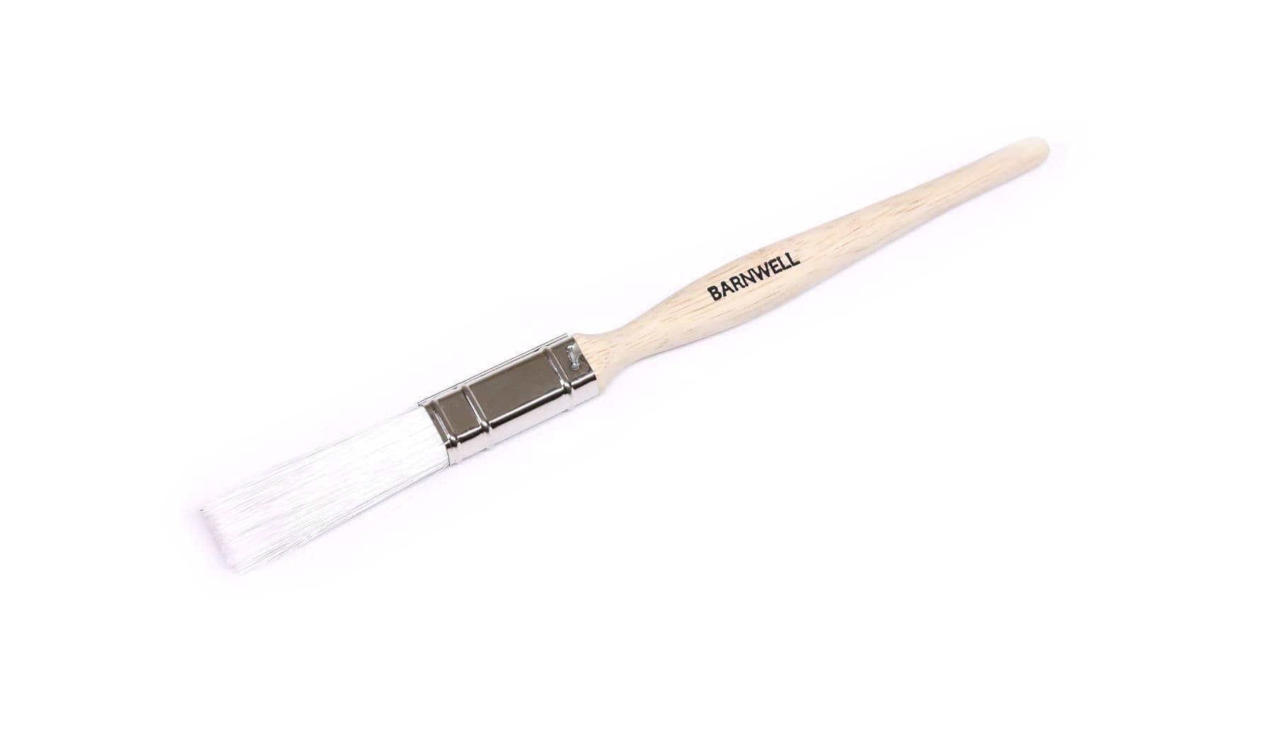 Barnwell 1/2" Silver Tipped Pure Synthetic Professional Paint Brush
