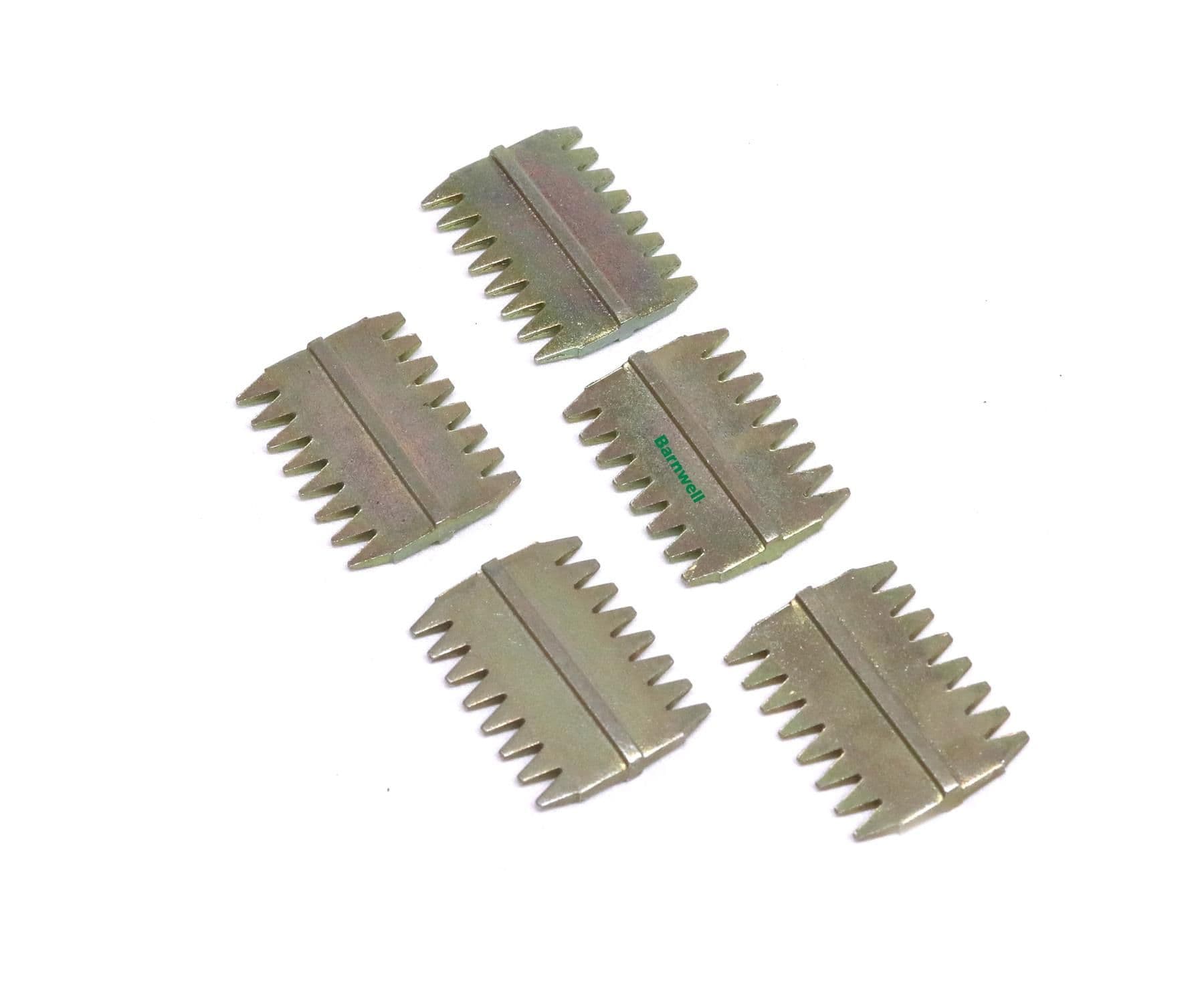 Barnwell 1.5'' Scutch Chisel Combs Pack of 5