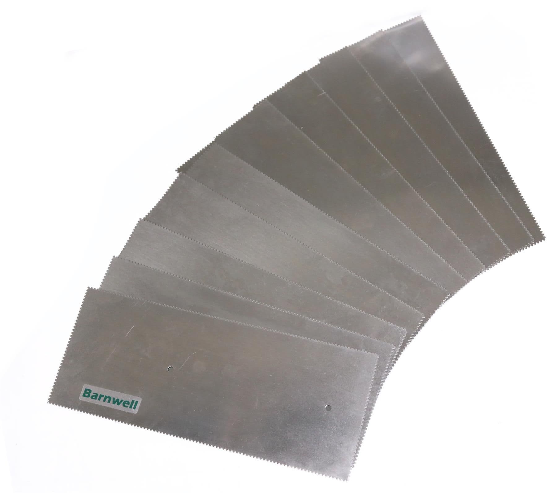 Barnwell A2 Notched Adhesive Trowel Blade x 10