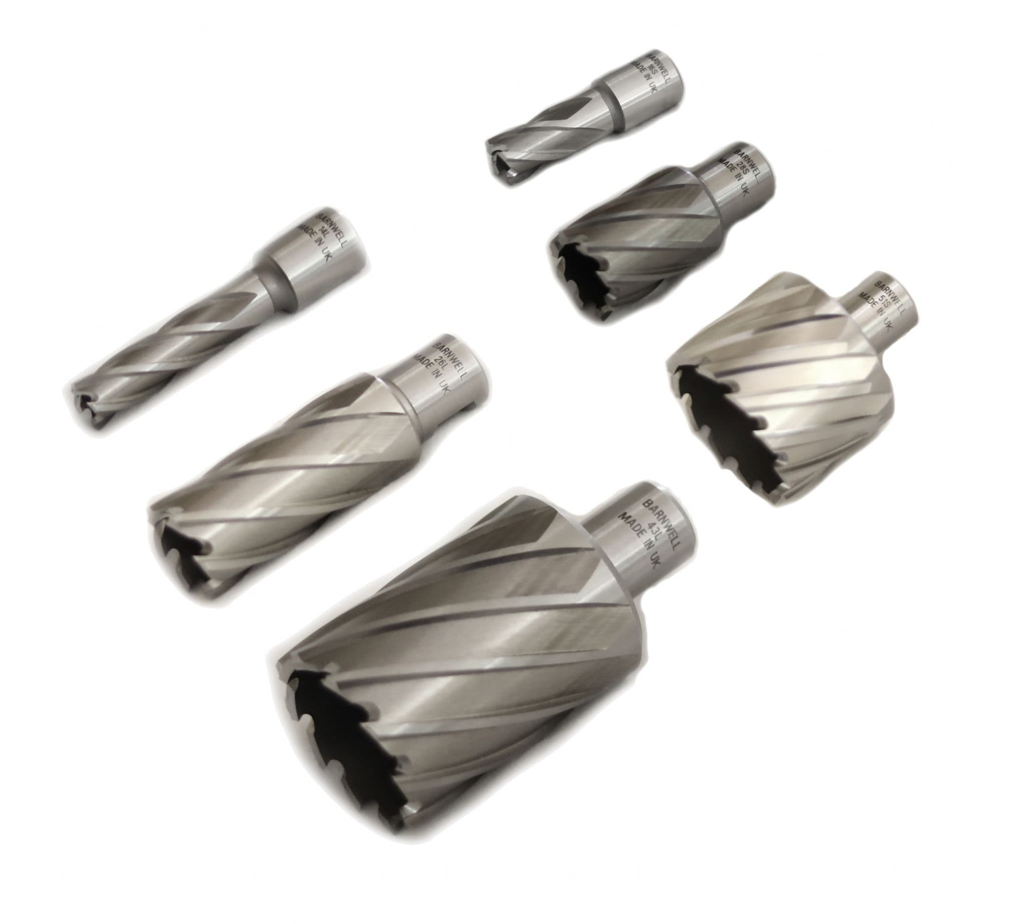 Barnwell Annular HSS Broach Hole Bit Cutter For Mag Drill Rotabroach