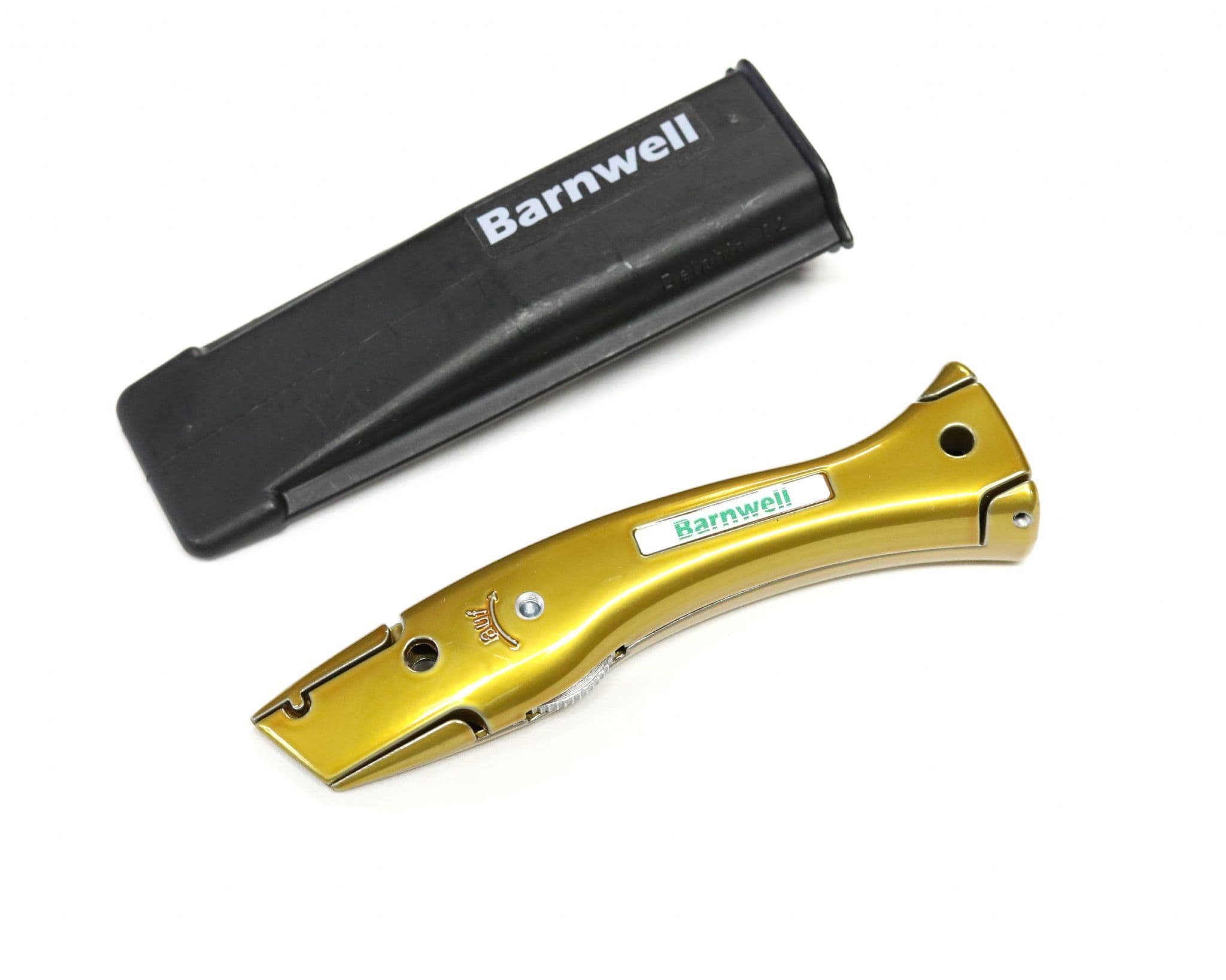 Barnwell Dolphin Knife and Holster - Candy Gold