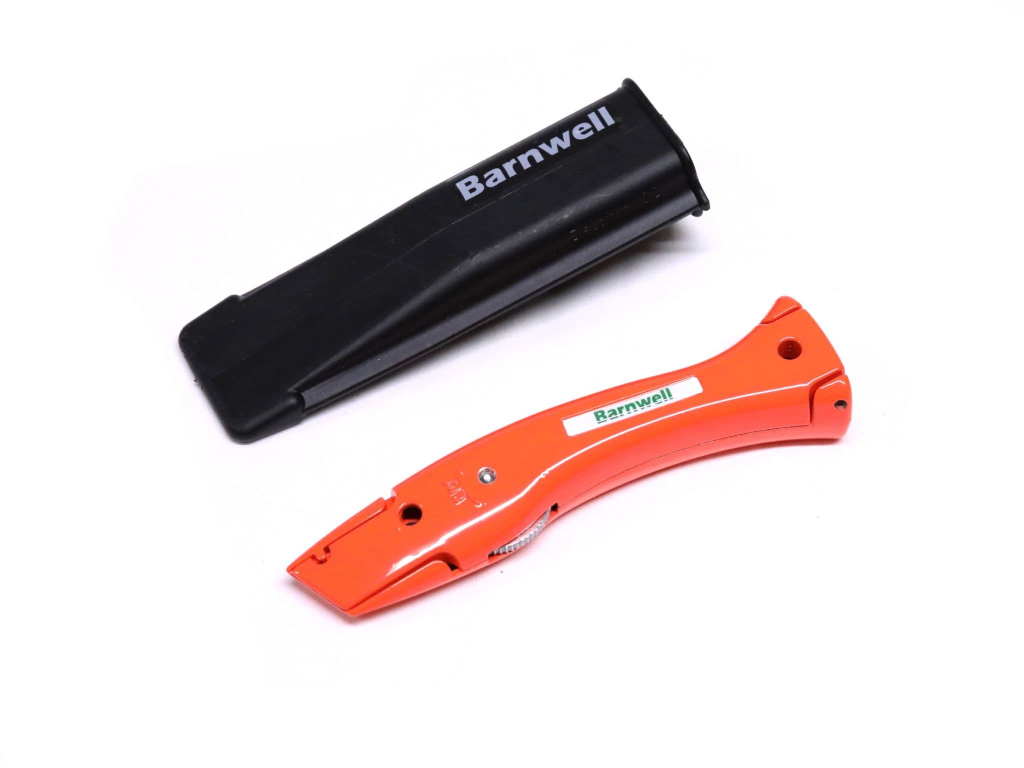 Barnwell Dolphin Knife and Holster - Signal Orange