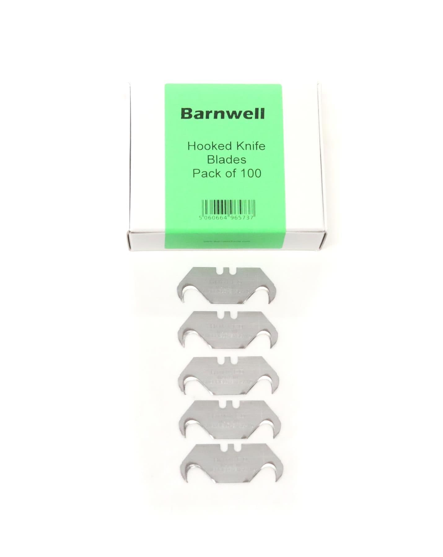 Barnwell Hooked Knife Blades Pack of 100