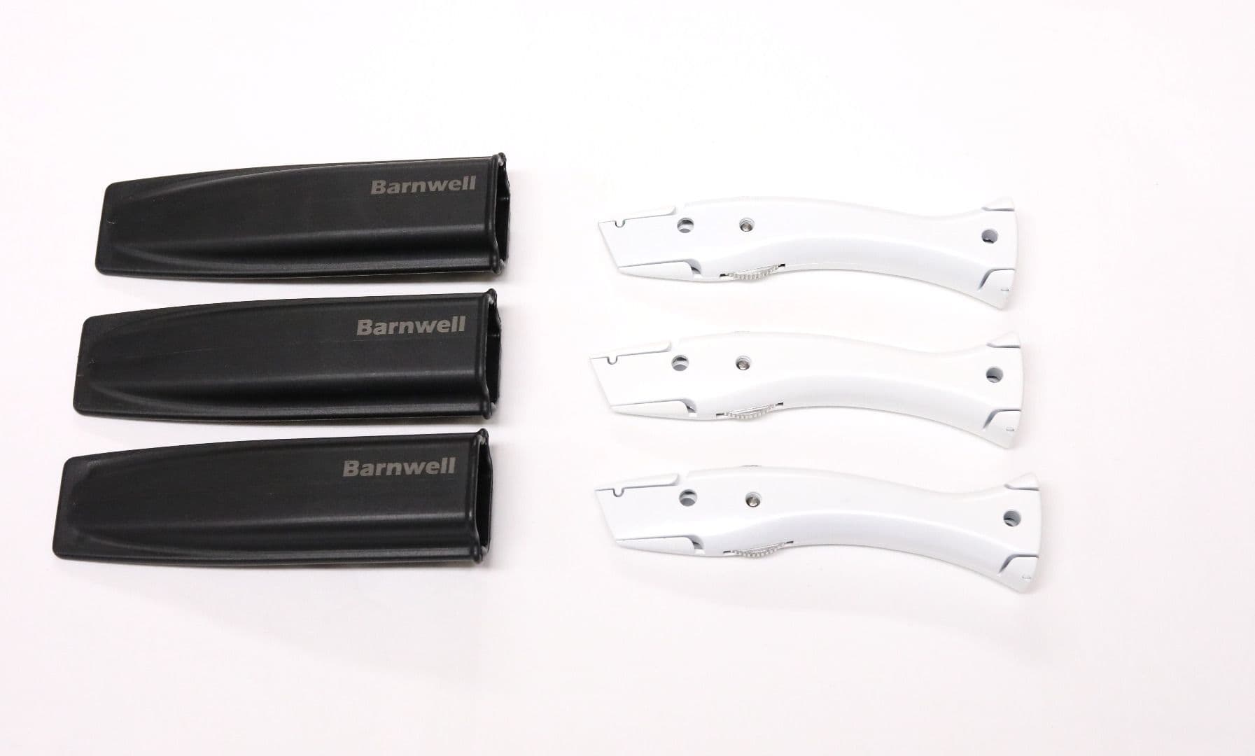 Barnwell Pack of 3 White Stingray Knife and Holster