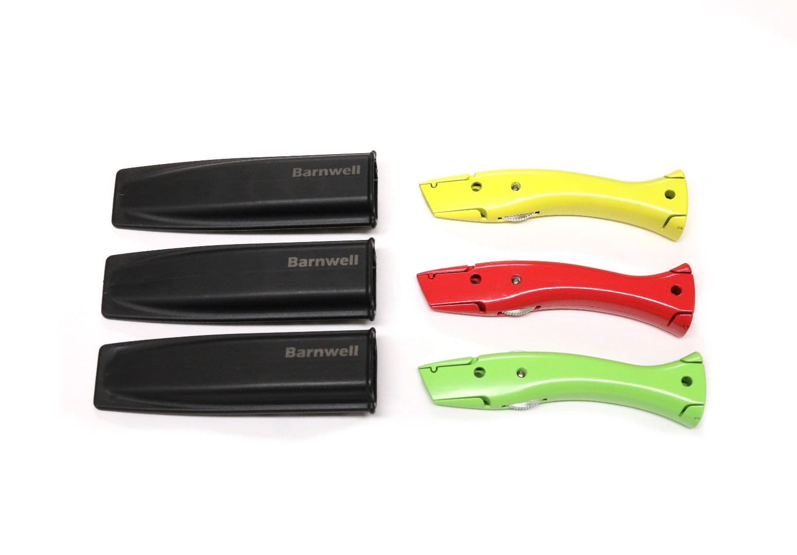 Barnwell Set of 3 Yellow, Red, Green Stingray Knives
