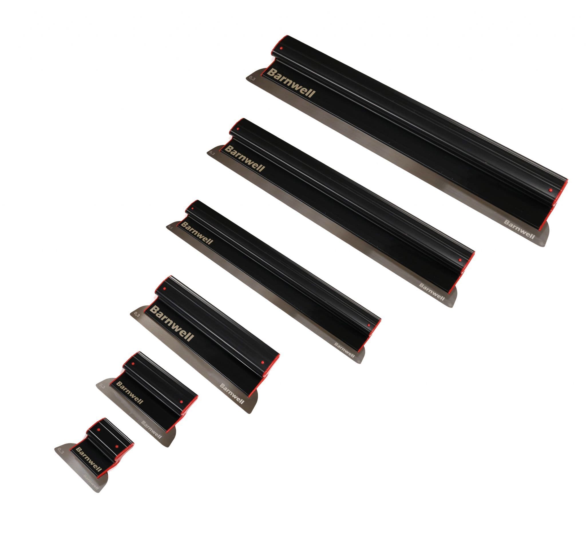 Barnwell Stainless Steel Ergo Plastering Spatula (6" - 40")