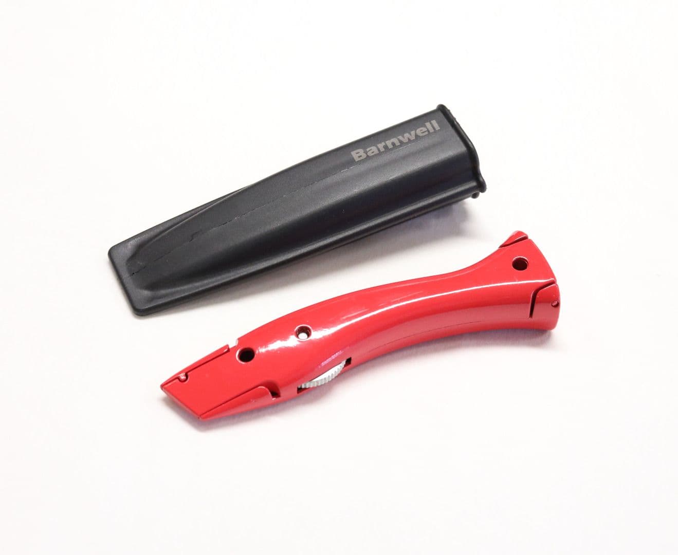 Barnwell Stingray Knife and Holster - Red