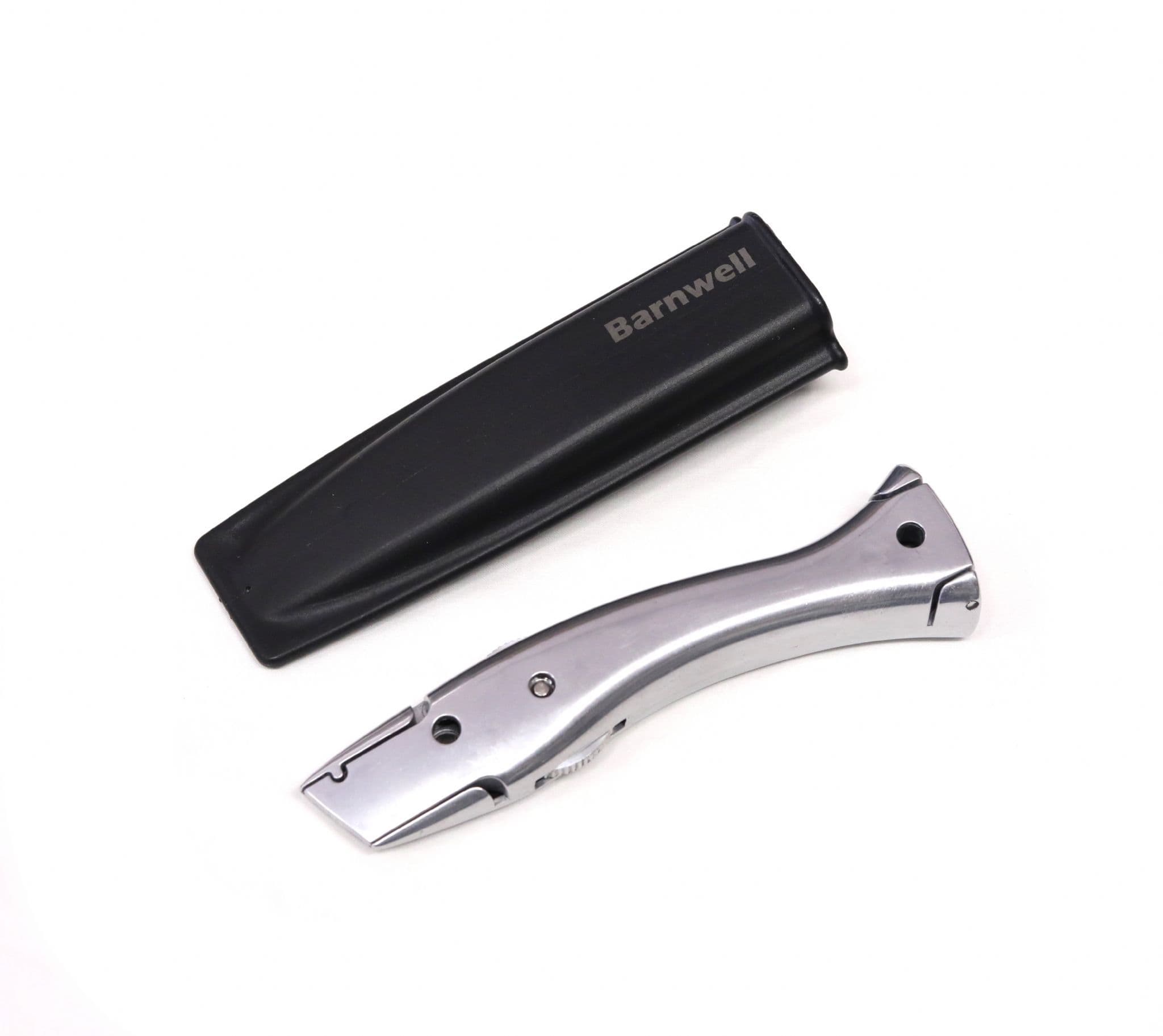 Barnwell Stingray Knife and Holster - Silver