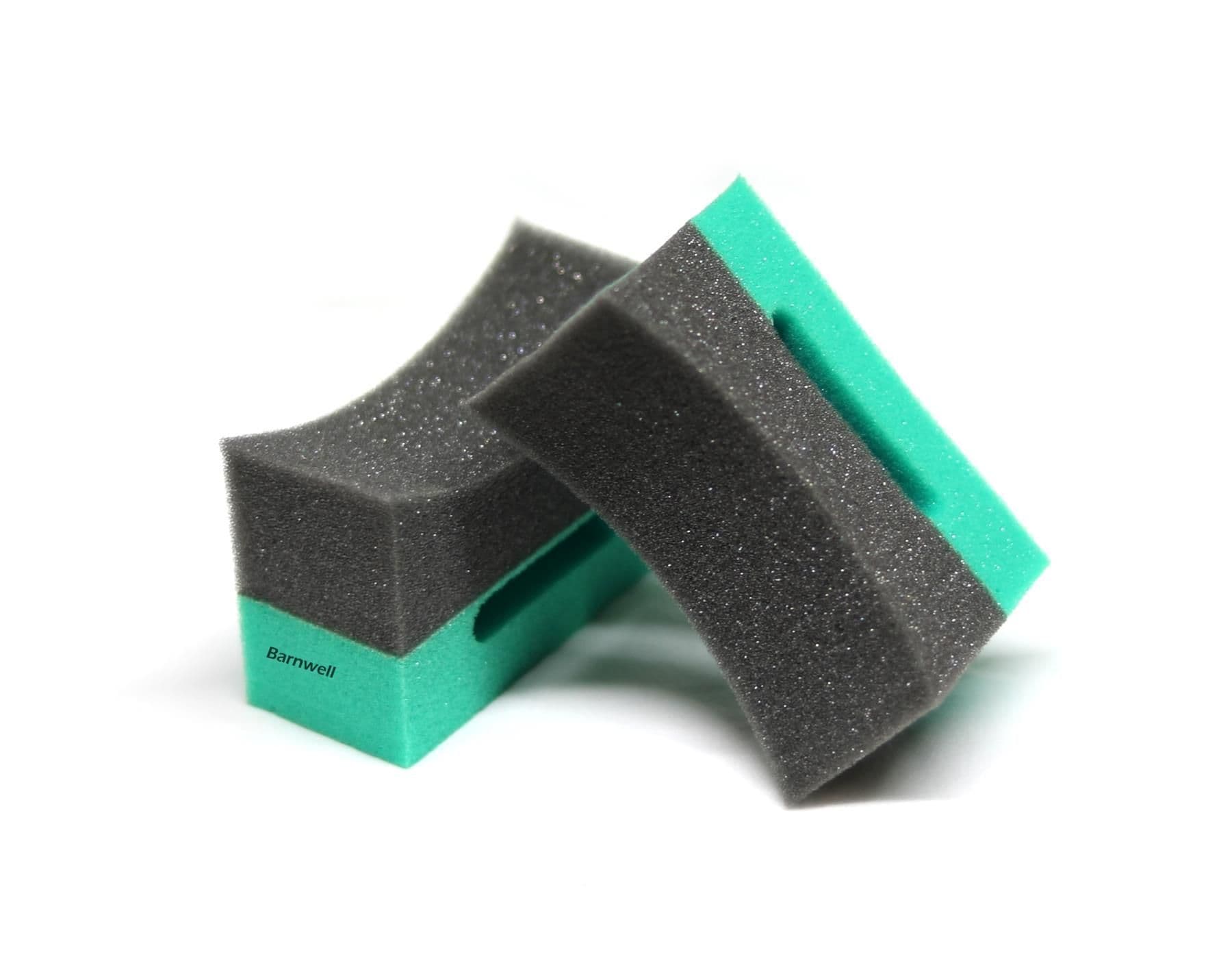 Barnwell Tyre Dressing Curved Applicator Pads Pack of 2