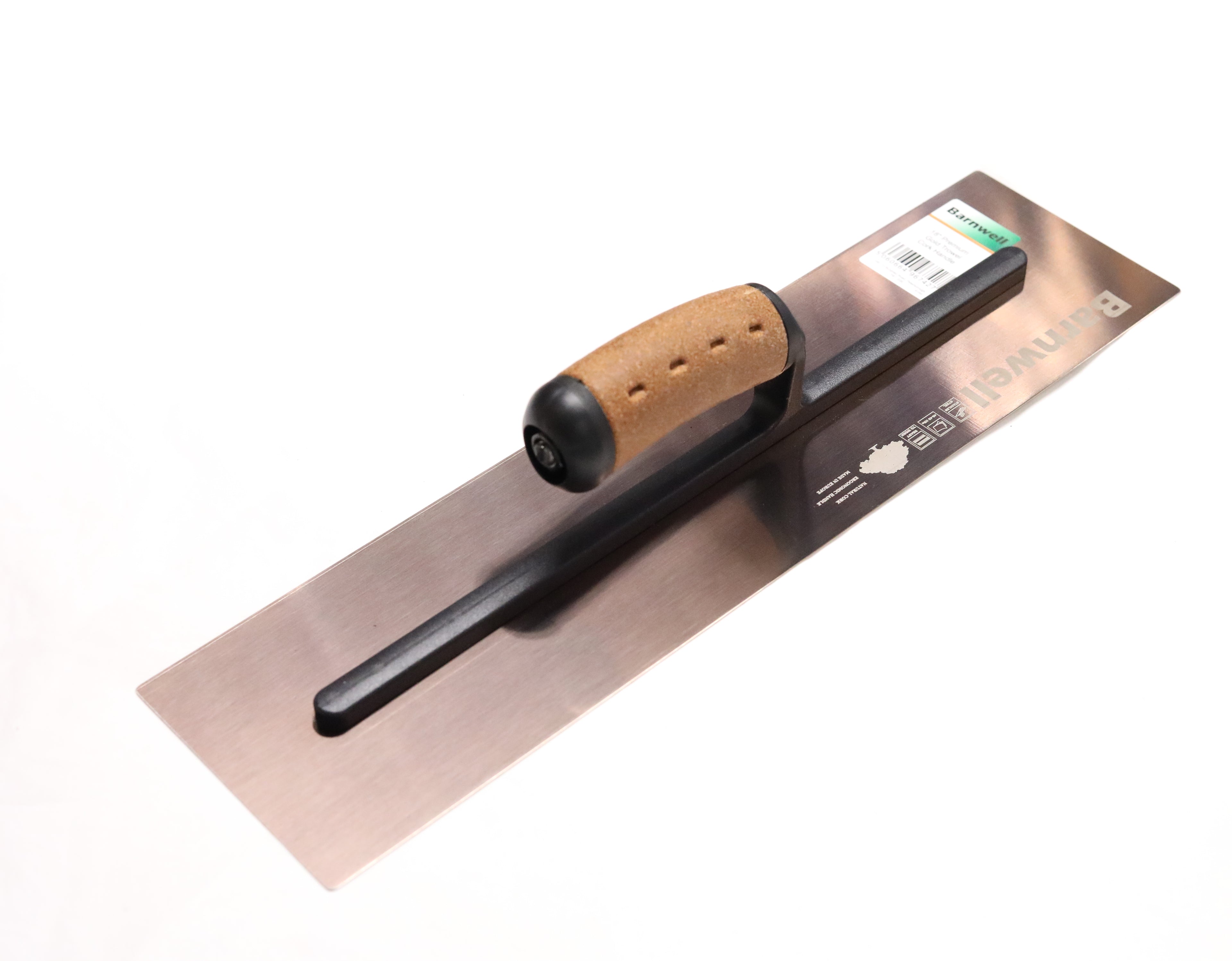 Barnwell Premium STIFF Gold Plastering Trowel Cork Handle