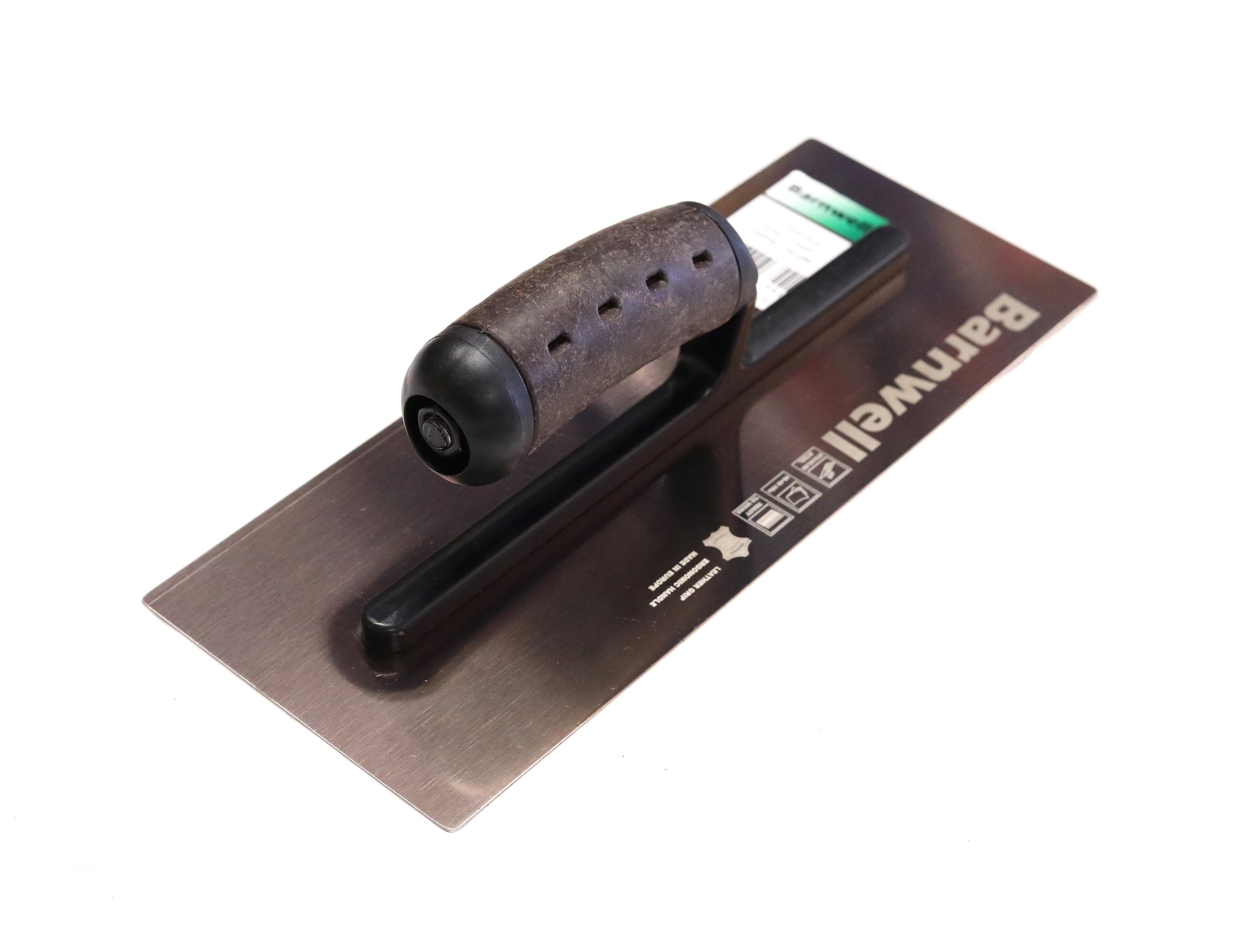 Barnwell Premium STIFF Gold Plastering Trowel Leather Handle
